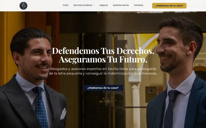 Web de R&E Abogados